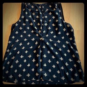 Madewell sleeveless blouse